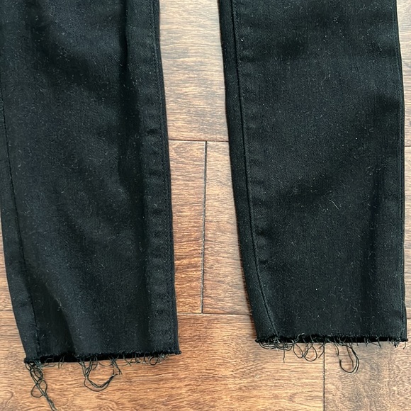 Black Denim Forum High Rise Skinny Jeans size 24 - Picture 2 of 5